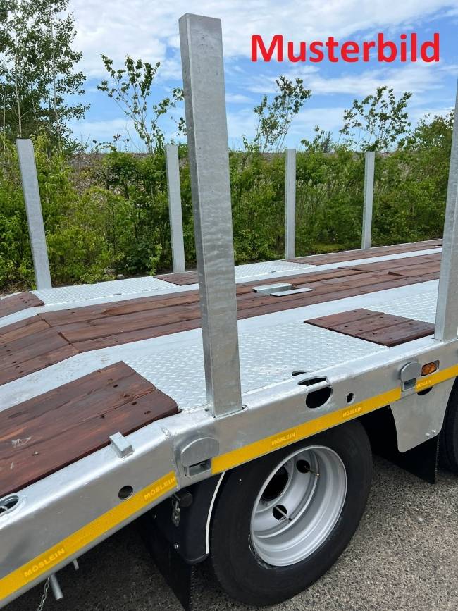 Möslein T 3-8,20 P VB H1 3 Achs Tieflader mit gerader Ladefläche 8,20 m, Neufahrzeug