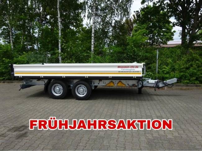 Möslein TTD 13 Weiß 13 t Tandem 3- Seitenkipper Tieflader
-- Neufahrzeug --