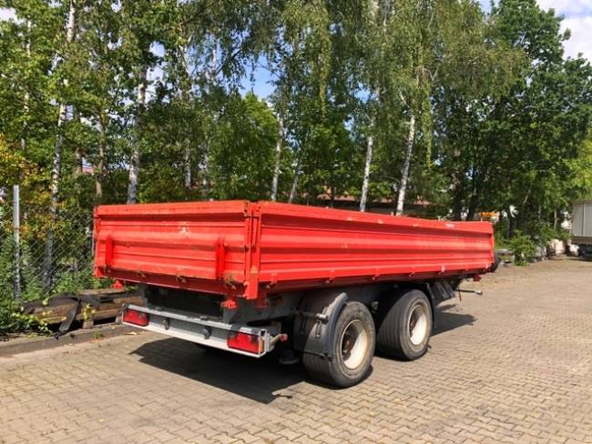 Möslein TTD 19 Schwebheim 19 t Tandemkipper- Tieflader, Breitbereifung