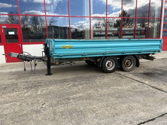 HUMBAUR HTK 10 50 24 Tandem Kipper- Tieflader