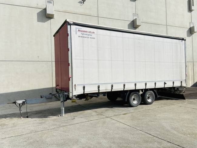 Möslein TP 11 Schwebheim Tandem- Schiebeplanenanhänger zum Durchladen