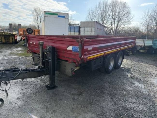 ANDERE TK14 14,4 t Tandemkipper- Tieflader Breitbereifung