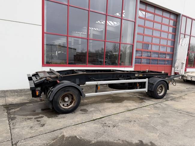 HUEFFERMANN HSA1860 2 Achs Abrollmulden Anhänger