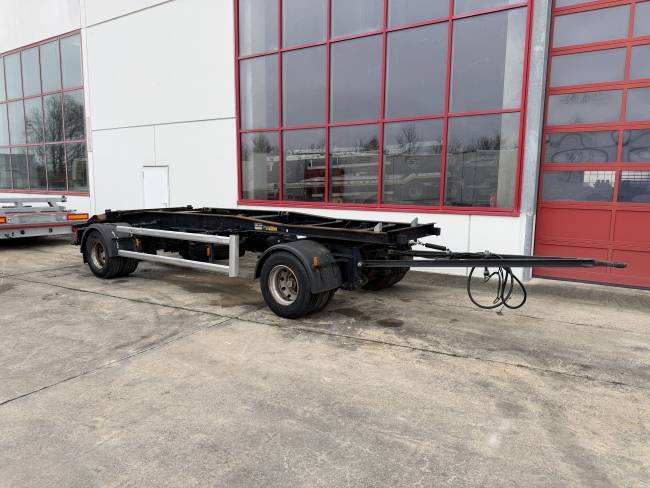 HUEFFERMANN HSA1860 2 Achs Abrollmulden Anhänger