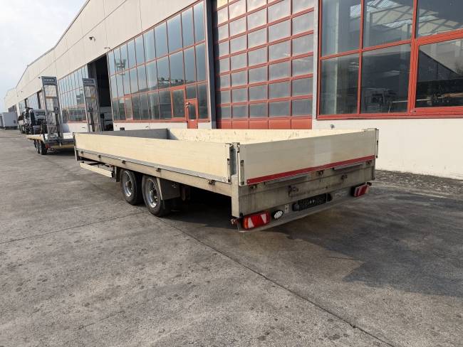 HUMBAUR B6AG Tandempritsche- Tieflader