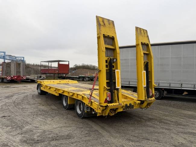 SCHWARZMUELLER TÜ 30/100 3 Achs Tiefladeranhänger