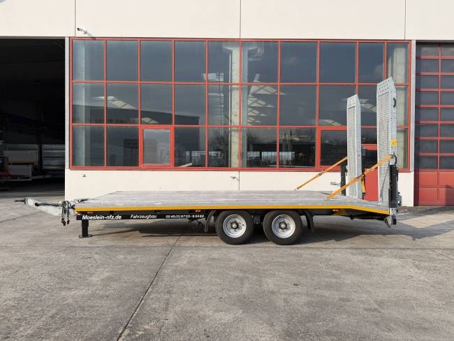 Möslein TTS 11 Schwebheim Tandemtieflader, Neuwertig