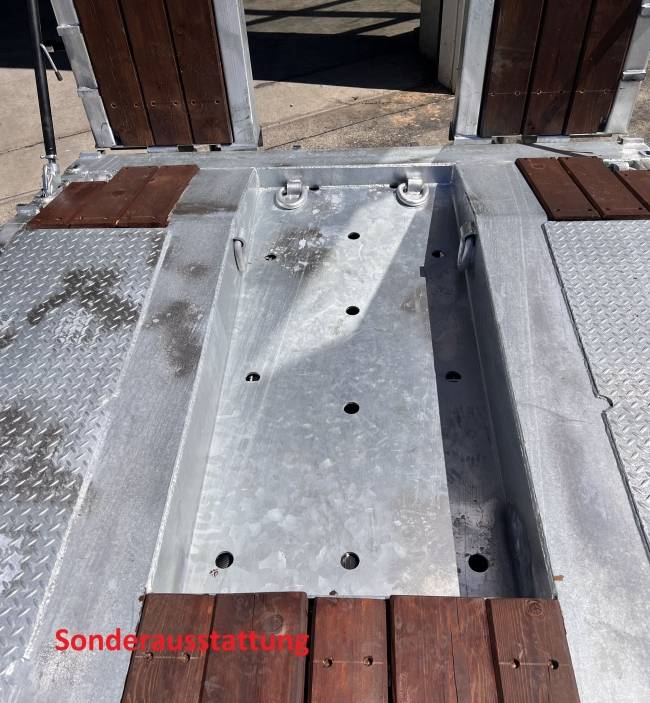 Möslein T 3-6,60 VB 2t 3 Achs Tieflader, Luftgefedert