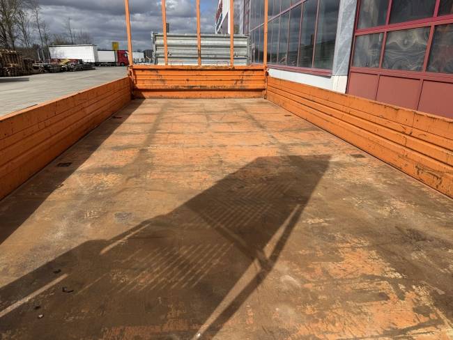 BLOMENROEHR 896/14000 14 t Tandem 2 Seiten Kipper / Tieflader