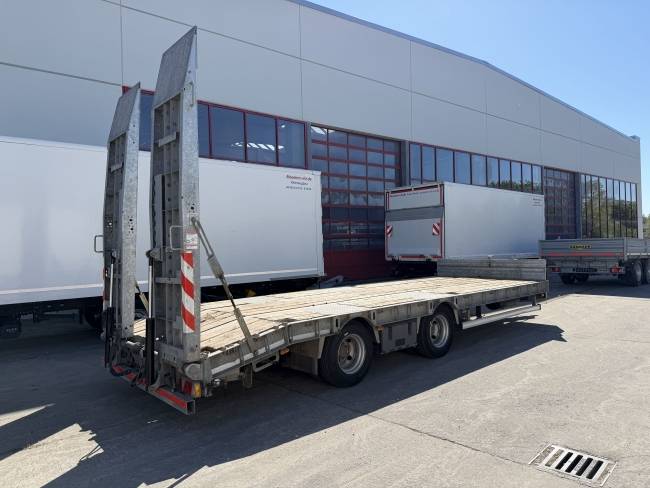 ANDERE TT 21 t Tandemtieflader, hydraulische Rampen