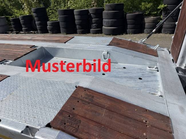 Möslein T2 Plato 8,20 2 Achs Tieflader mit gerader Ladefläche 8,20 m, Neufahrzeug