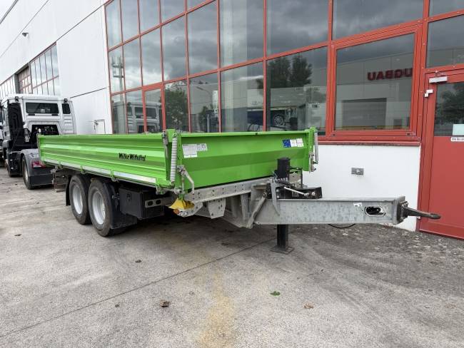 MUELLER-MITTELTAL TA-2 Tandemkipper- Tieflader, Breitbereift
Neuwertig